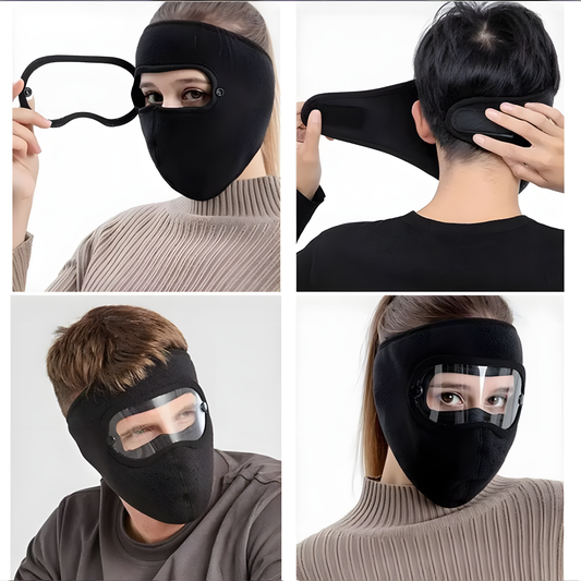 Wind and Smog Resistant Full Face Mask