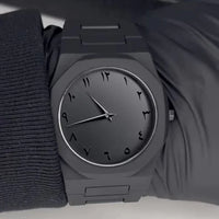 Black Arabic Aura Watch