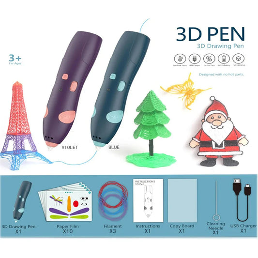 3D Pen Drawing Kit