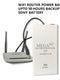 12W WiFi Router Power Bank UPS