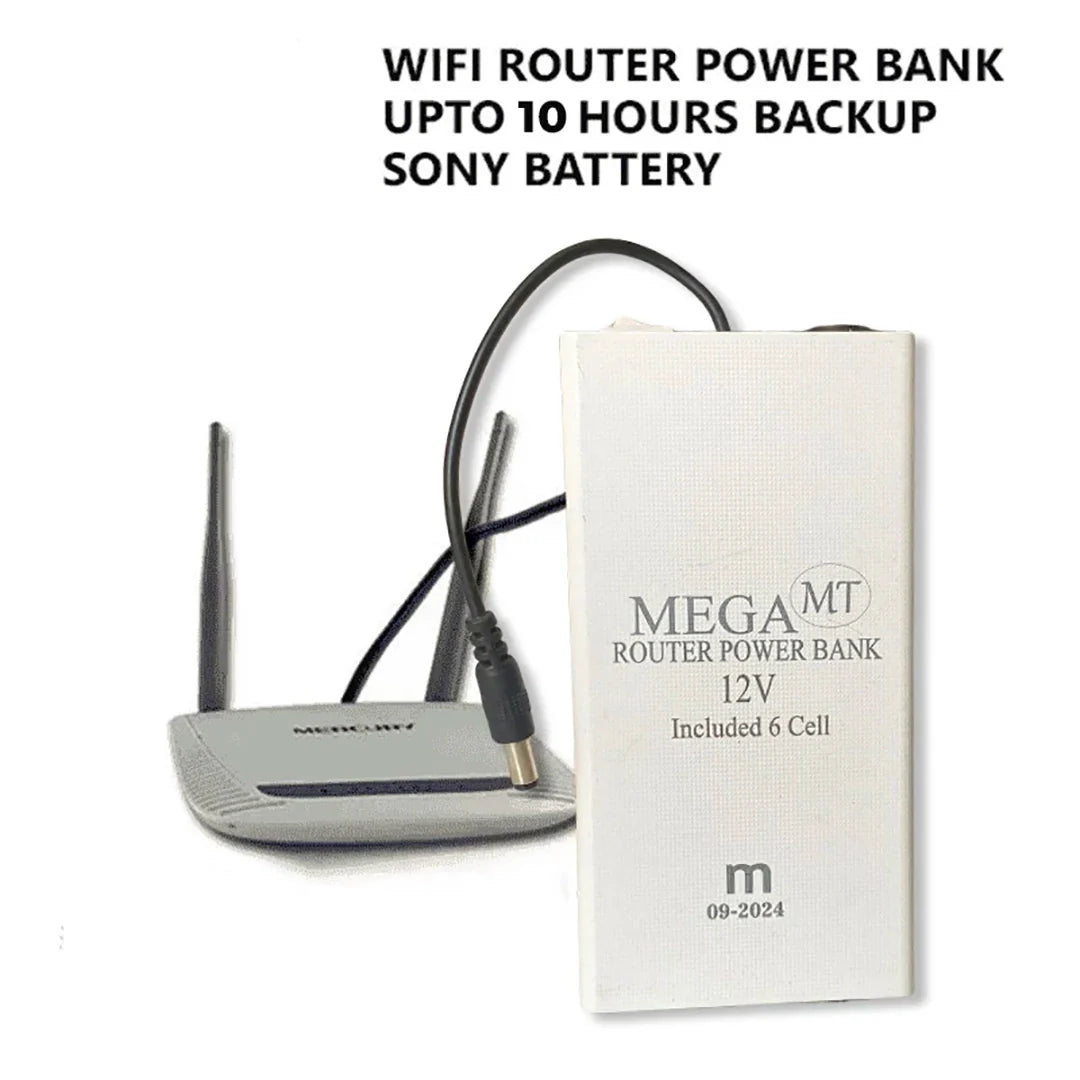 12W WiFi Router Power Bank UPS