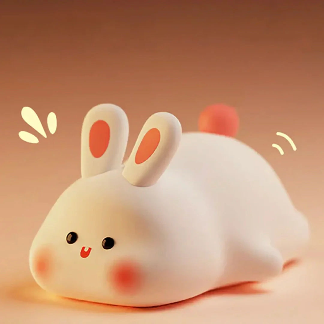 Cute Rabbit Silicone Lamp